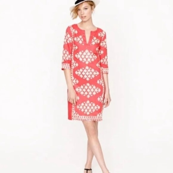 J. Crew Java Linen Tunic Dress Size 2 - Picture 1 of 5